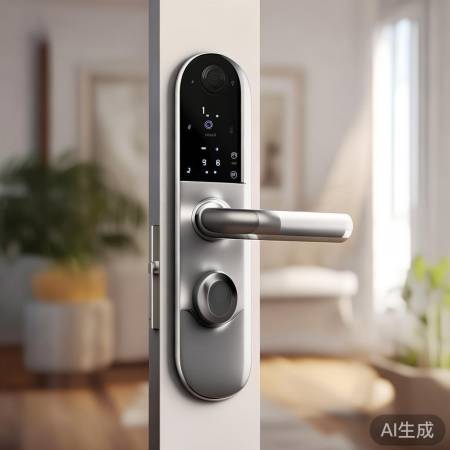 “小米智能锁,多重安全保障”