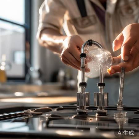 检查阀门与软管是否泄漏