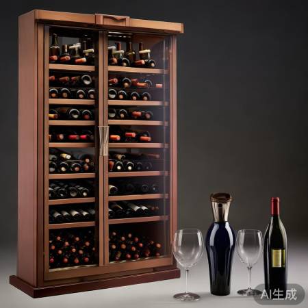 酒具搭配酒柜，和谐美观