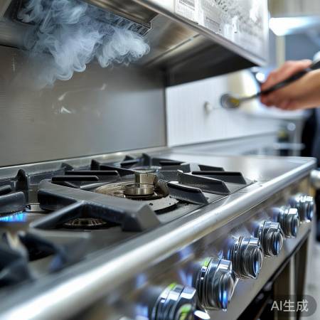 商用灶保养要点:清洁、检查、调