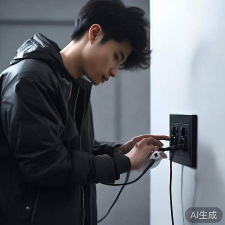 连接电源步骤