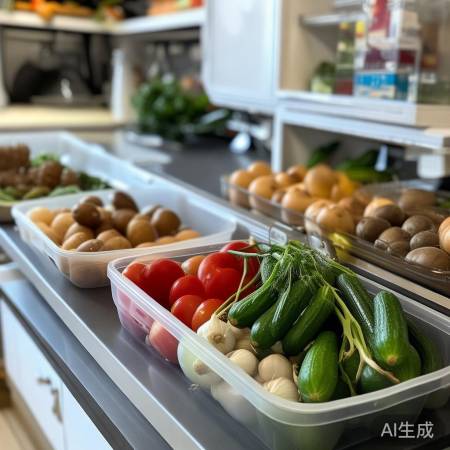 蔬菜不宜全放冰箱
