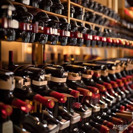 红酒架摆放技巧