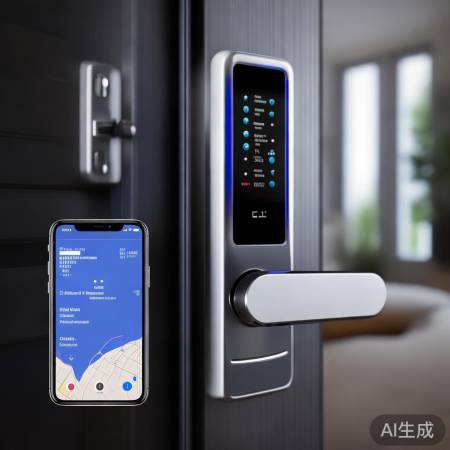 因硕指纹锁总部客服分享&瑞丽指纹锁370：智能安防新选择，家庭安全升级首选