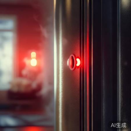 壁挂炉故障,红色灯警示
