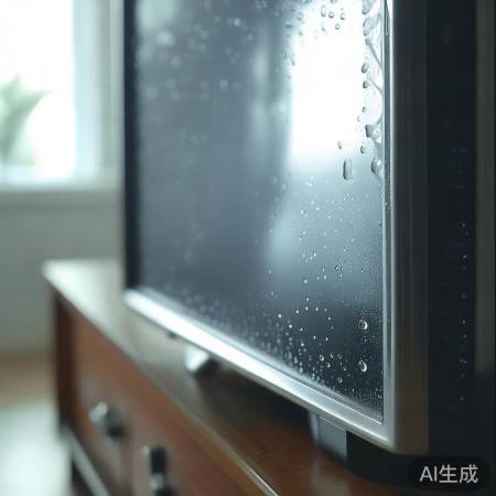 检查电视机潮湿现象