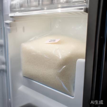 大米分装冷冻，节省不浪费