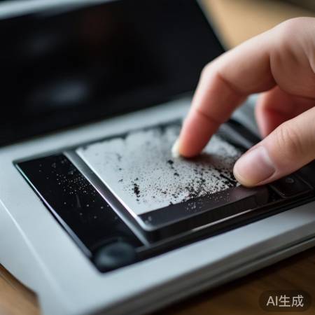 指纹识别不清,轻擦或摩擦即可