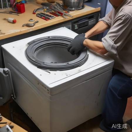 达米尼洗衣机附近服务电话热线分析←自动洗衣机脱水桶盖拆卸教程，一步到位