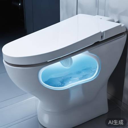 智能马桶自动清洁,省时整洁