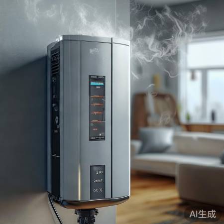 壁挂炉忽冷忽热,疑是漏气。