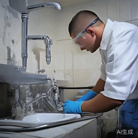 冲水后,断水整理