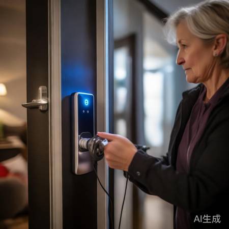 乾盾智能锁400售后客服教大家-智能锁电量不足报警功能解析