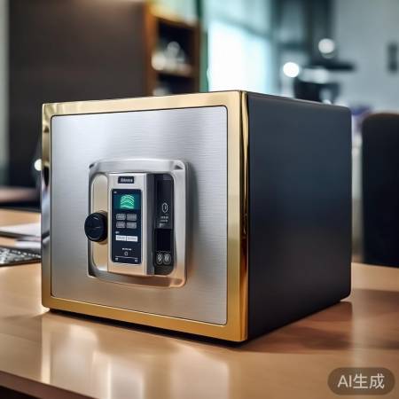 “指纹保险柜,时尚办公利器”