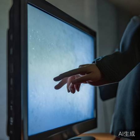 按电源键重启电视