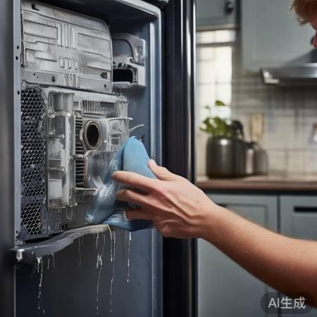 检查冰箱冷凝器清洁
