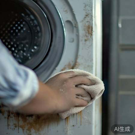 洗衣机侧面清洁防晒