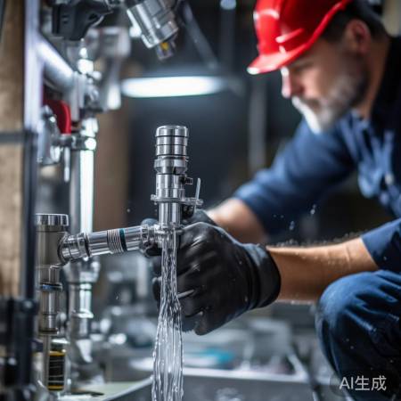 水管连接细节:接口密封、走向合