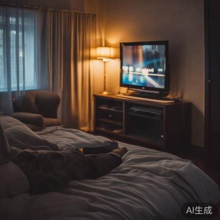 床头电视,习惯而定