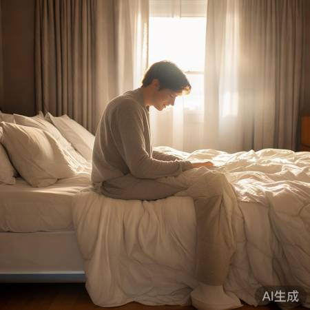 早起勿急脱被,防感冒。
