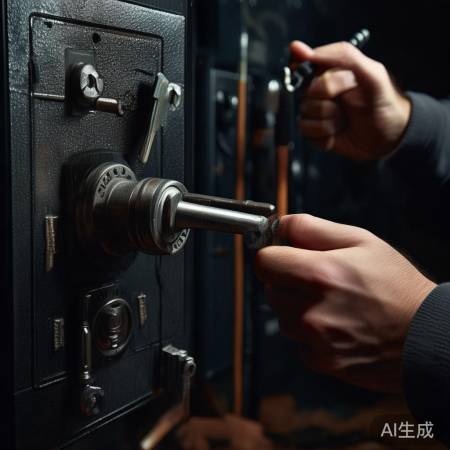 机械锁:备用钥匙+万能钥匙