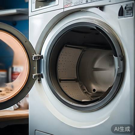 洗衣机噪音大，检查异物与轴承。