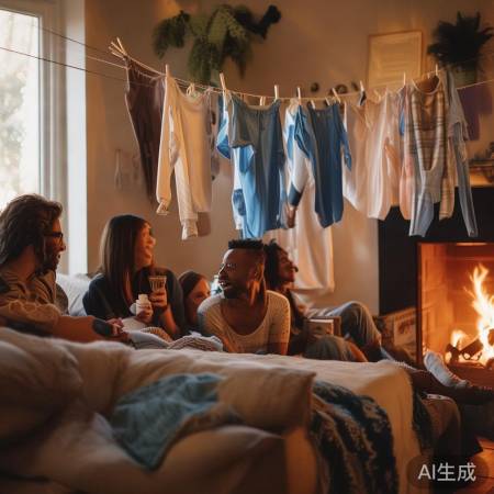 烘干衣服，舒适生活