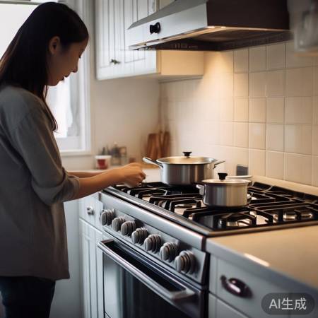 厨房尺寸选灶小窍门