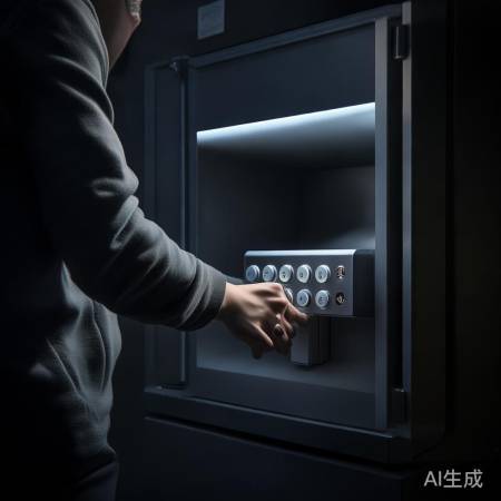 输入密码开保险柜