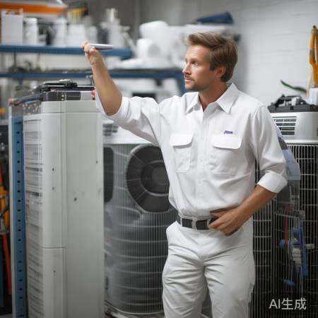 沐裕舒量空气能快速维护服务教导,空气能加冷媒：冬季制热与夏季制冷的秘密武器