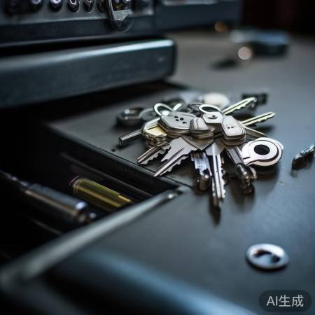 保养保险柜防钥匙卡