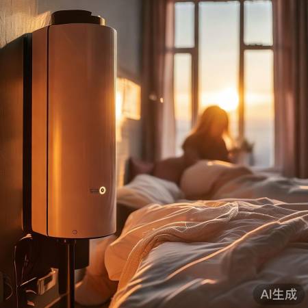 早晨提前开壁挂炉,温暖舒适。