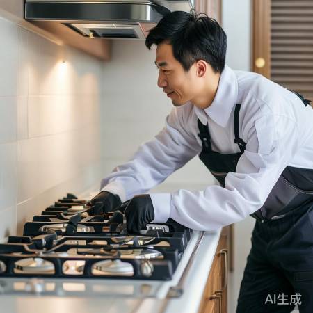 小霸王燃气灶维修快师傅即达解说♫樱雪燃气灶拆装教程：轻松学会拆开方法
