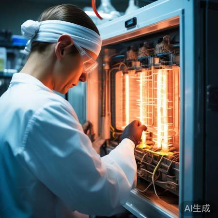 更换加热管,检查后重启消毒柜