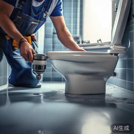 马桶不冲,换密封圈