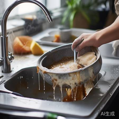 油脂污渍预处理