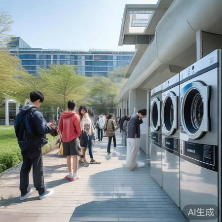 昆明校园洗衣共享解难题