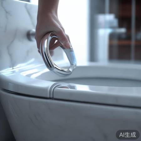 智能马桶把手：感应冲擦升级版