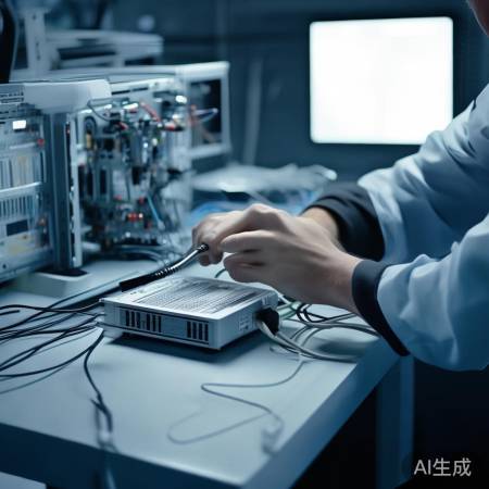 连接电源与通讯线