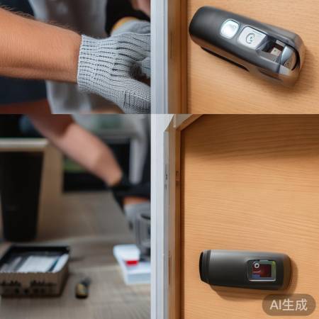 四季沐歌智能指纹锁24小时全国客服告诉你，屈臣氏门锁更换指纹锁教程