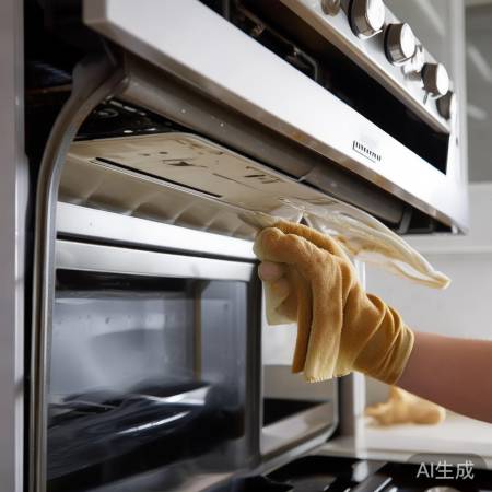 清洁油烟机内部