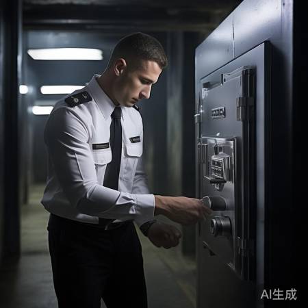 “检查保险柜锁具”