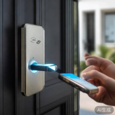 指纹锁远程锁门，方便实用