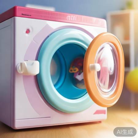宝宝玩具洗衣机，寓教于乐