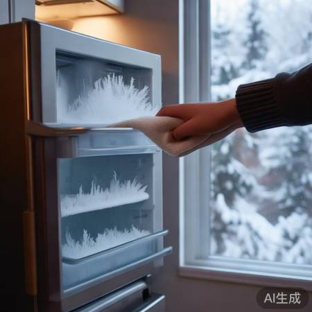 避免冰箱结霜,温控适度,少开门