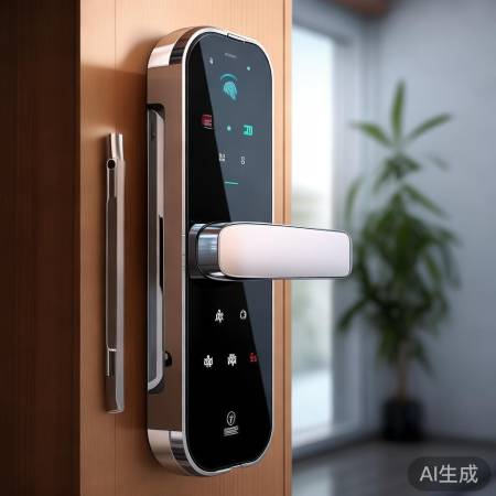 指纹锁安全高效，多方式开锁