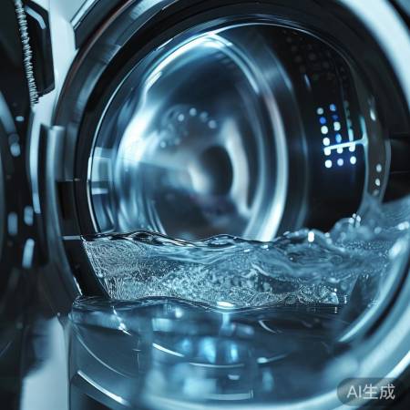 洗衣机使用前查水位