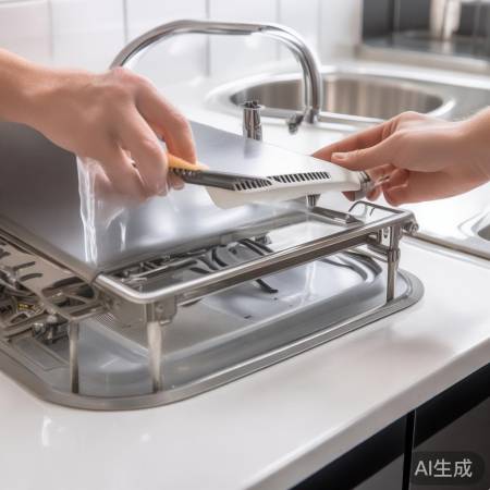 拆卸清洗油烟机
