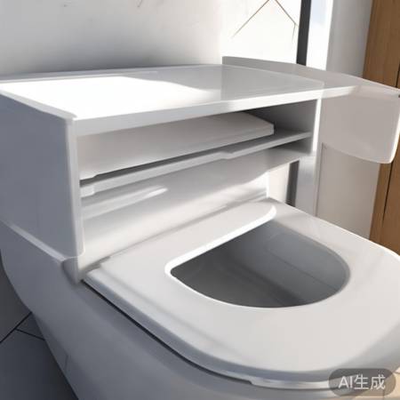 “智能马桶架粘贴式安装,简单省