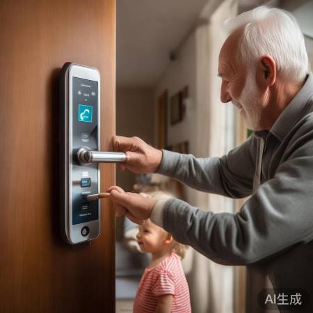 指纹锁易装易用,提升生活品质